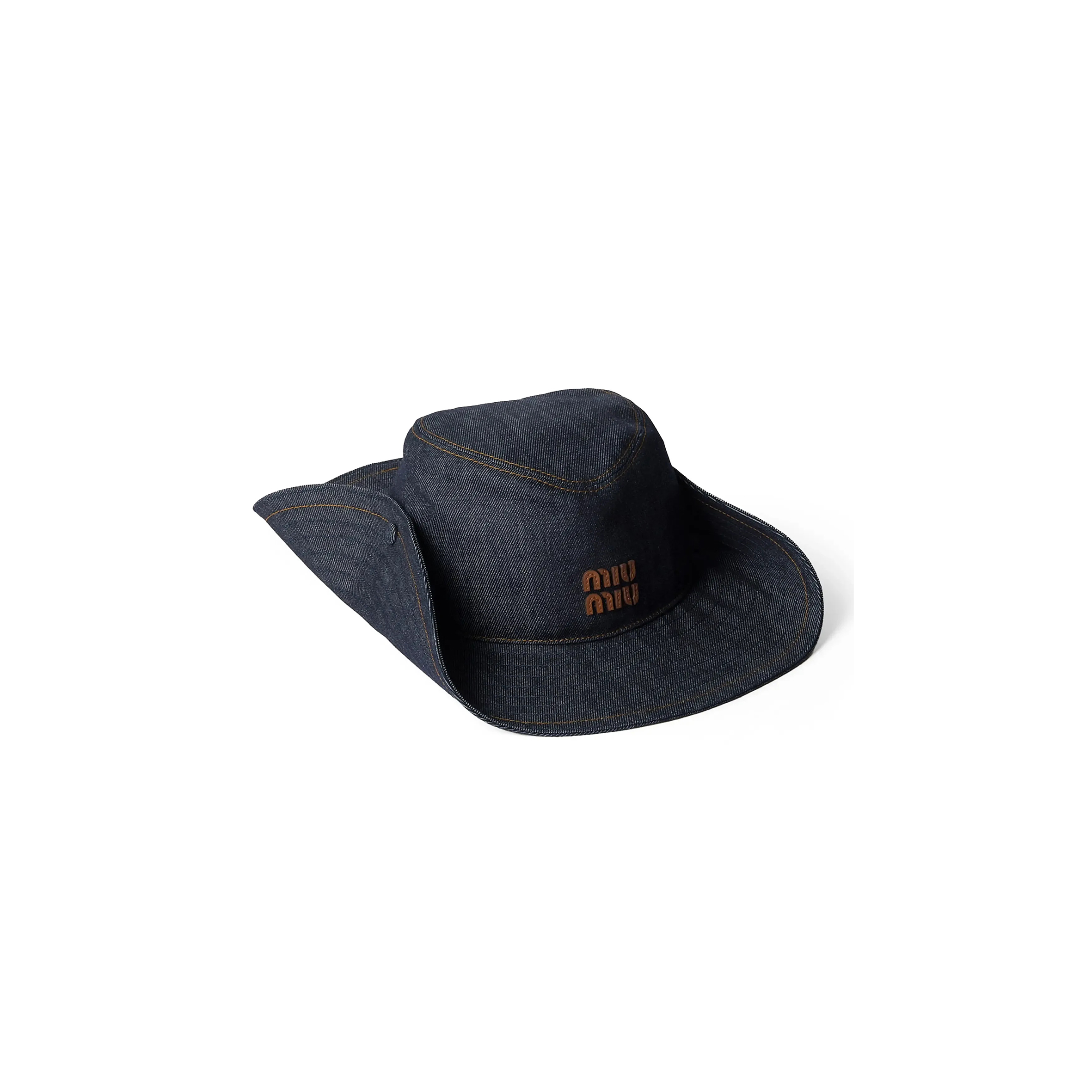 MIU MIU HAT DENIM COWBOY 